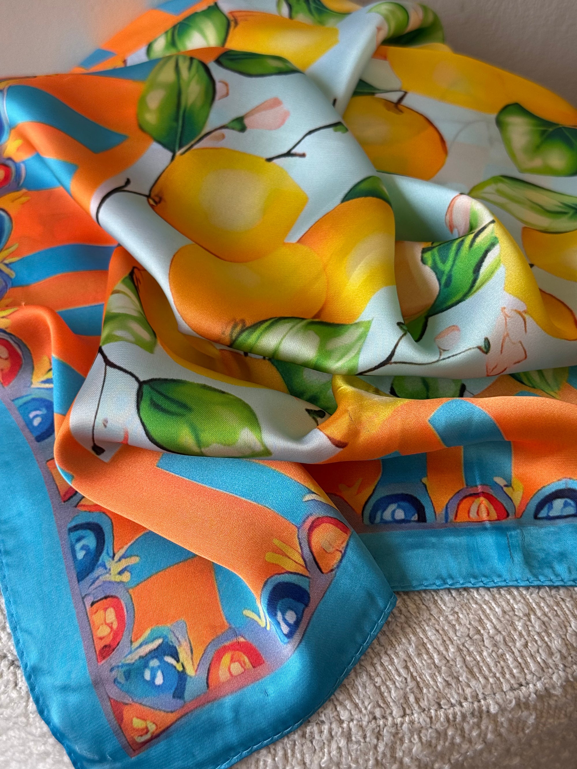 Lemon Orchard Scarf