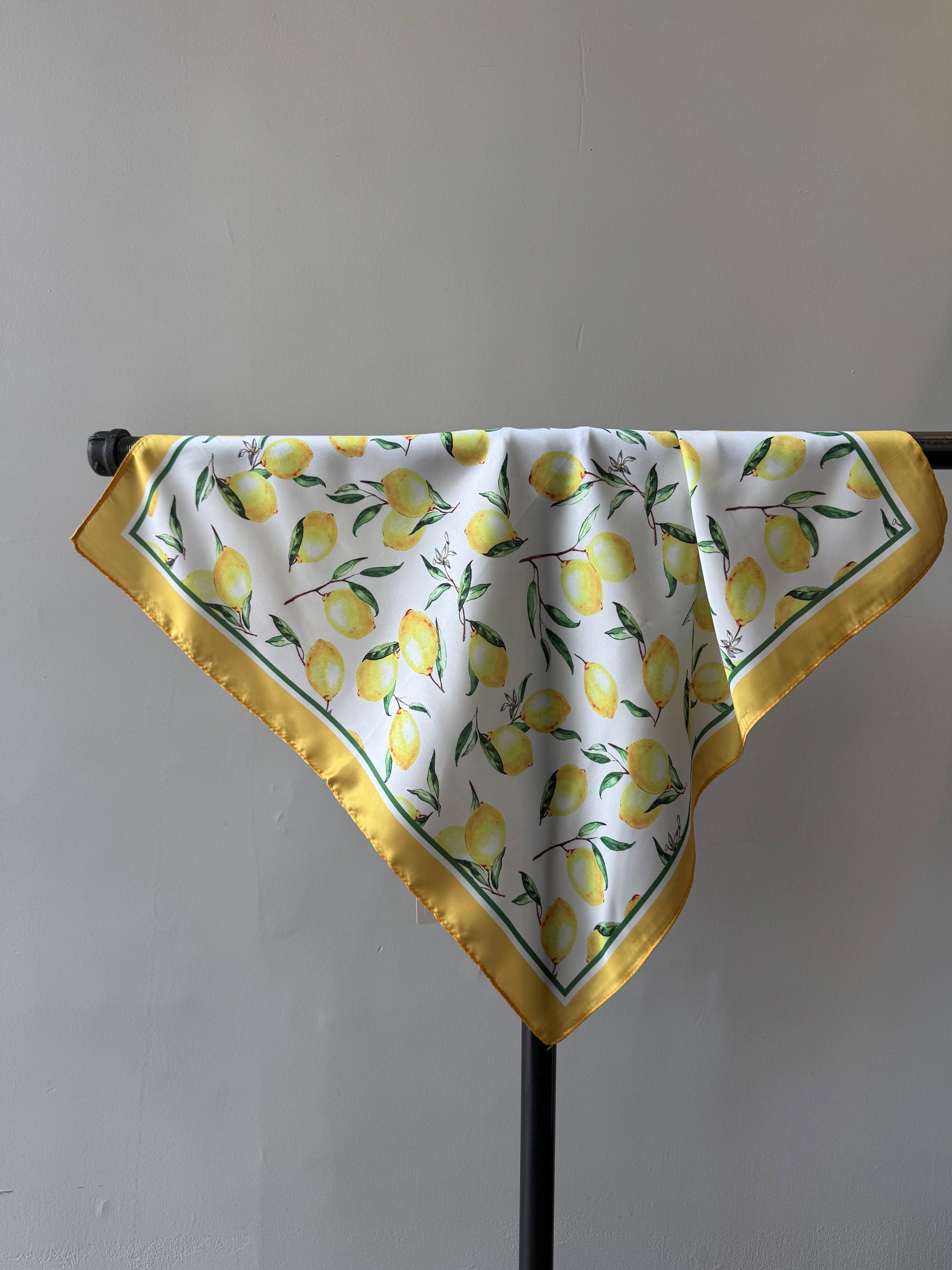 Lemon Silky Scarf