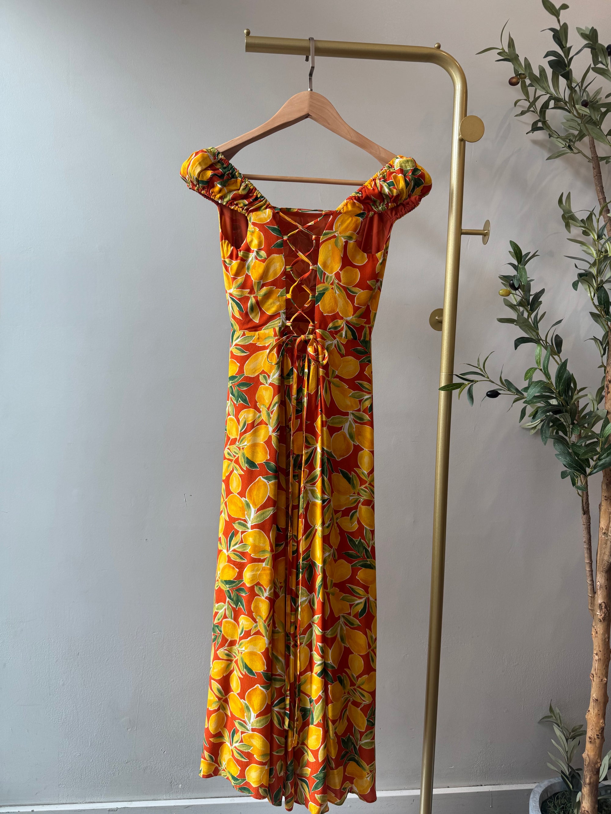 SUNSET LEMON Dress