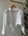 GIULIETTA Linen Top