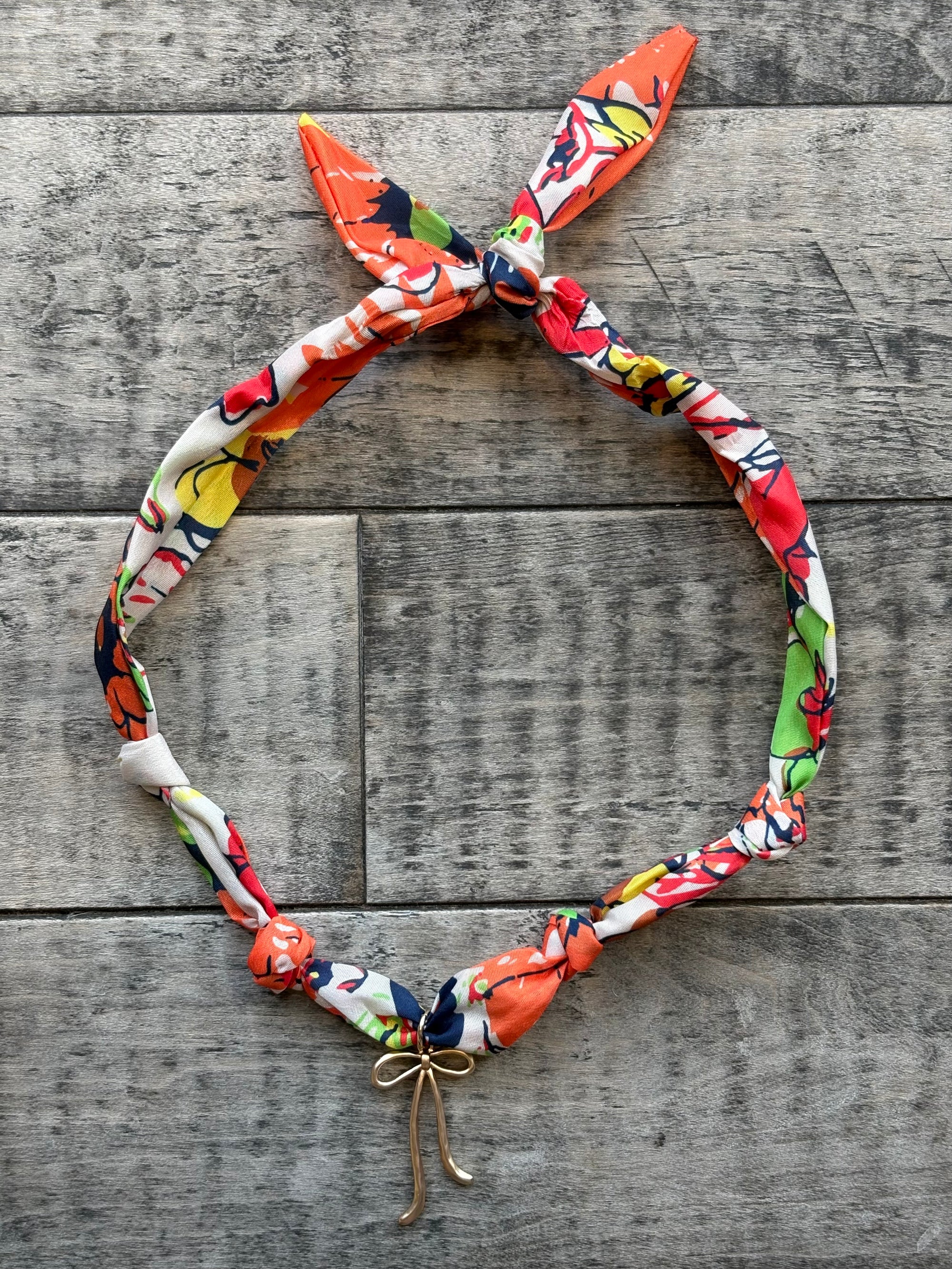 Scarf Charm Necklace