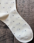 Micro Dot Crew Socks