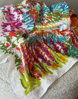 Floral Cotton Scarf