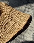 Straw Bucket Hat