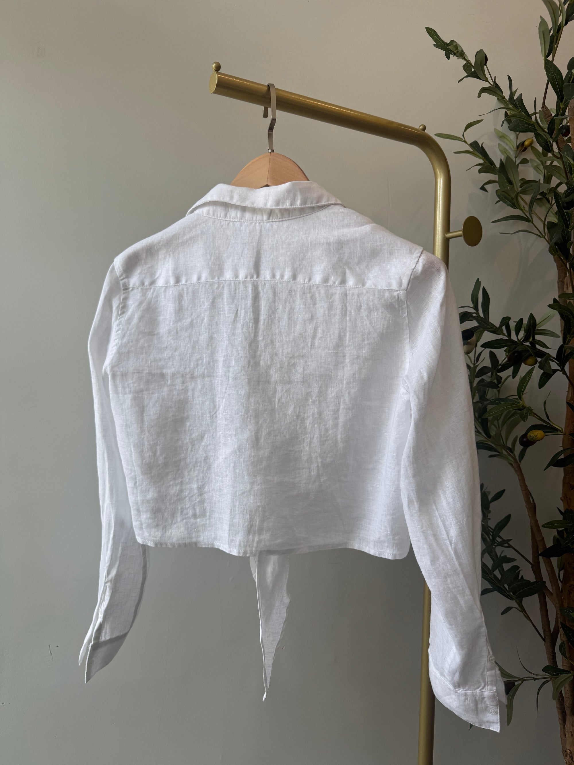 GIULIETTA Linen Top