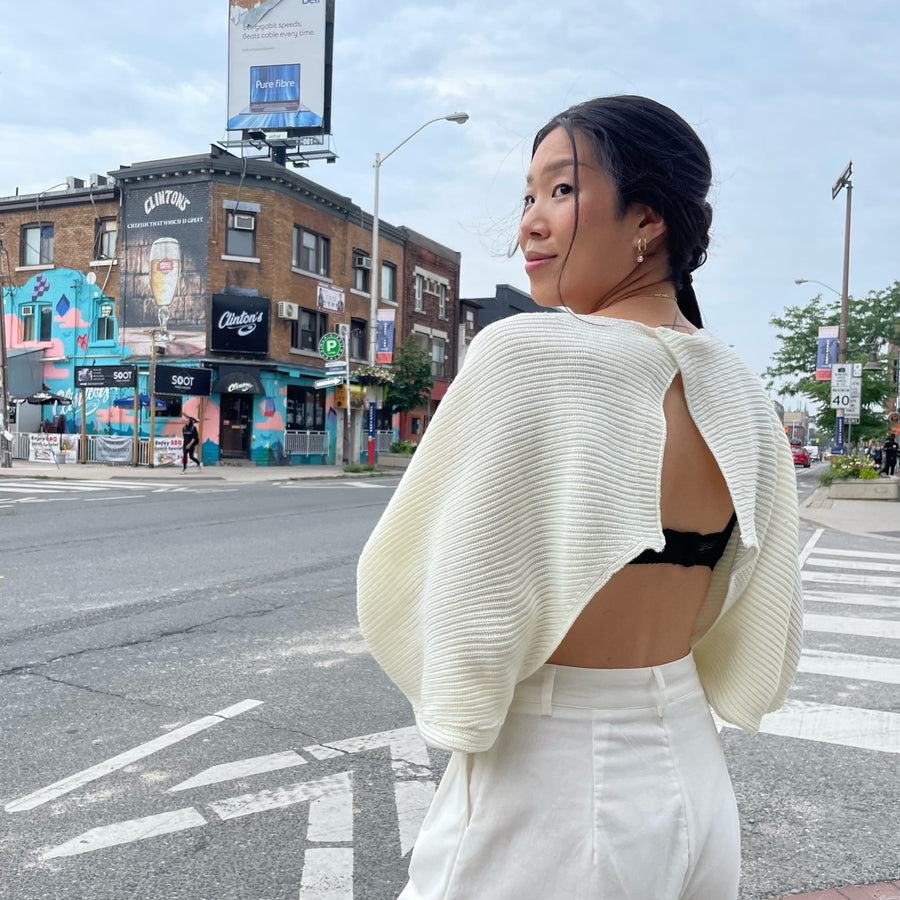 PERDITA Cropped Sweater