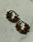 Beaded Hoops