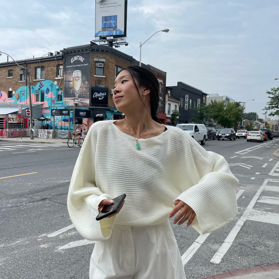 PERDITA Cropped Sweater
