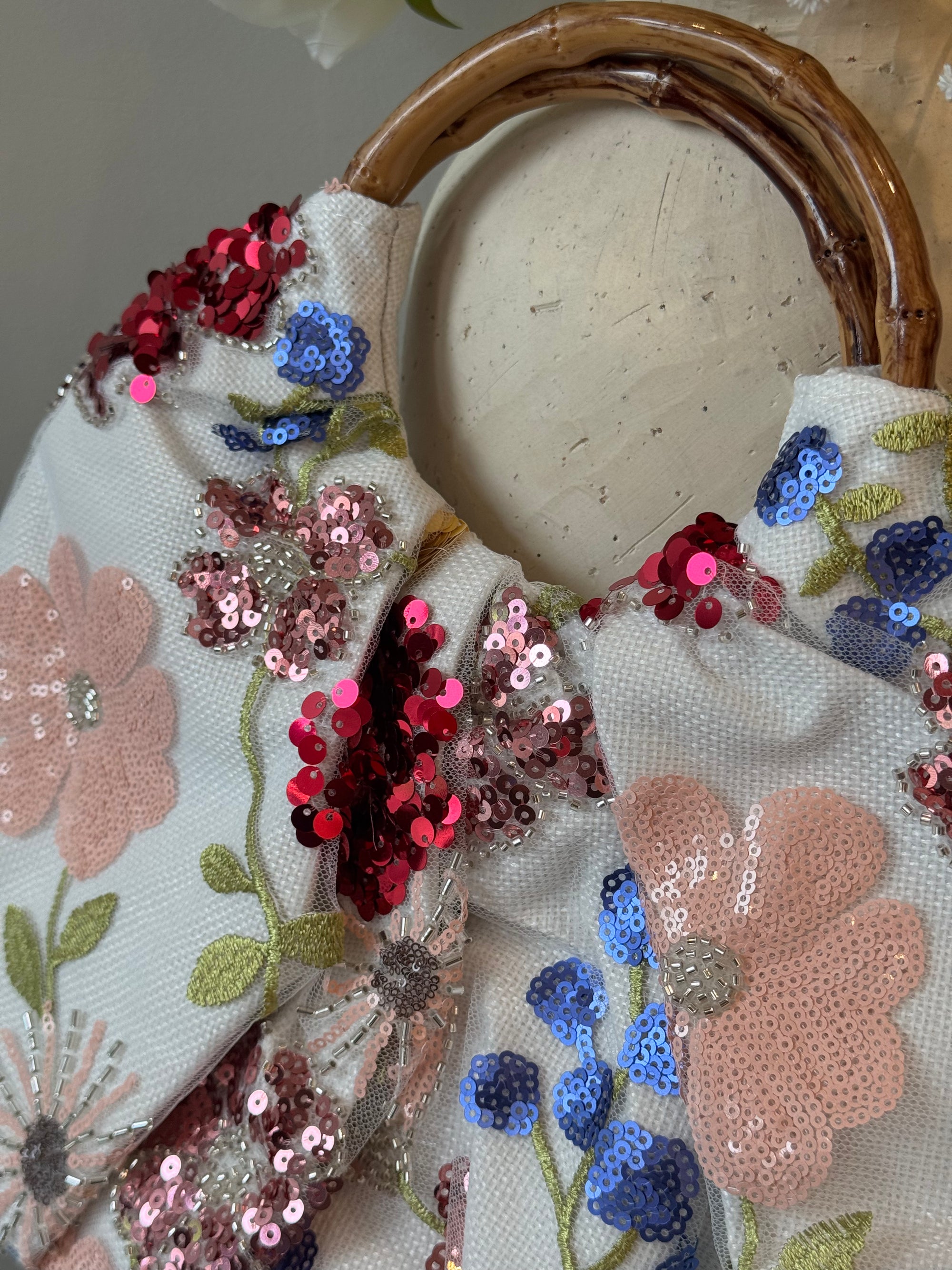 Sequins Flower Bag