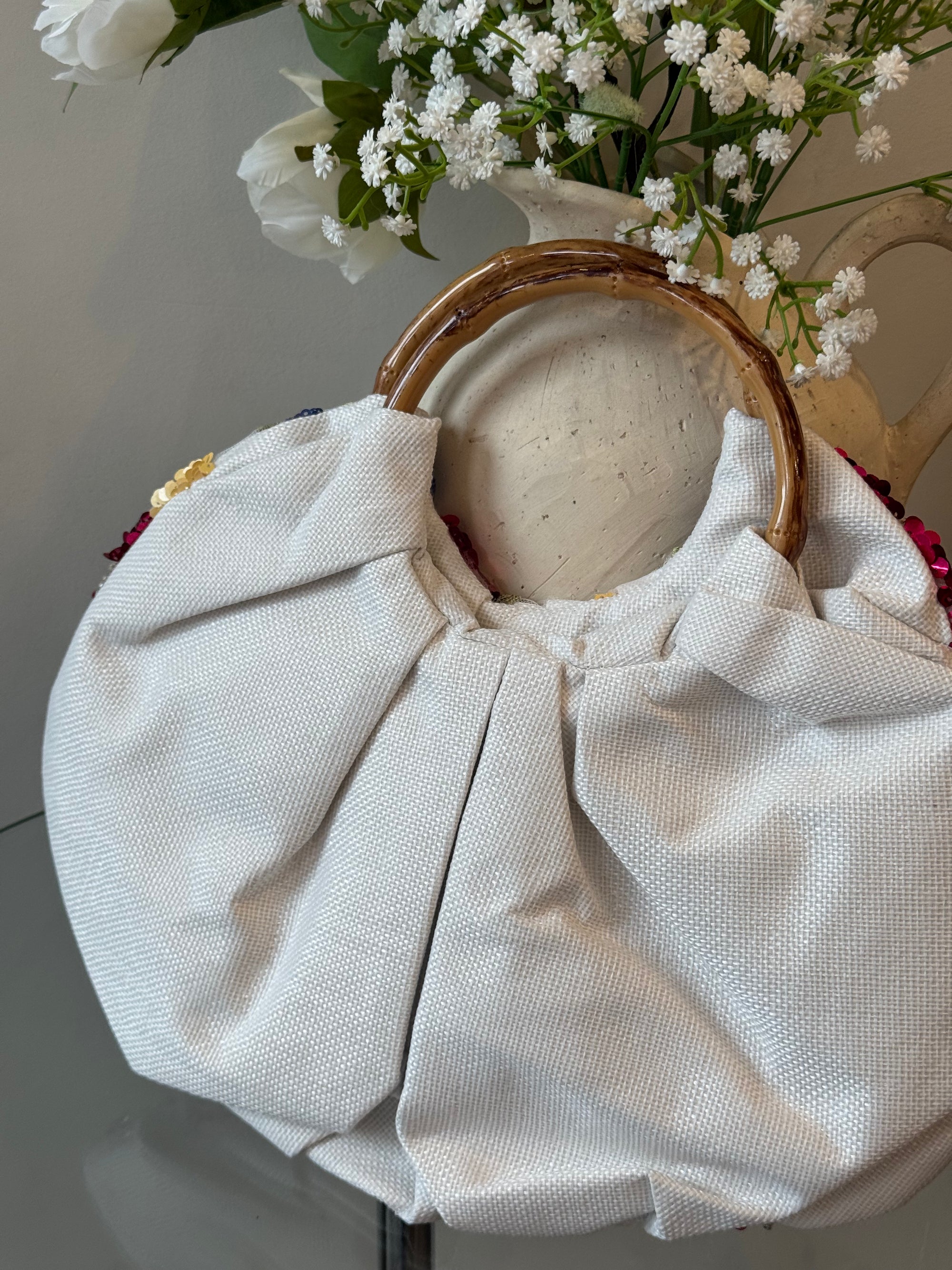 Sequins Flower Bag