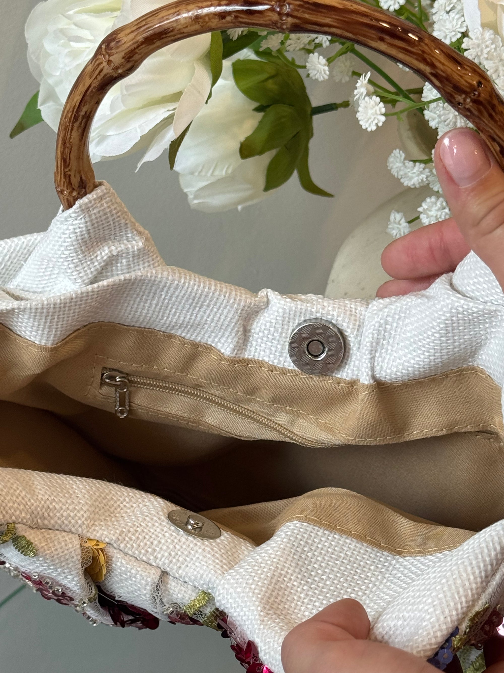 Sequins Flower Bag