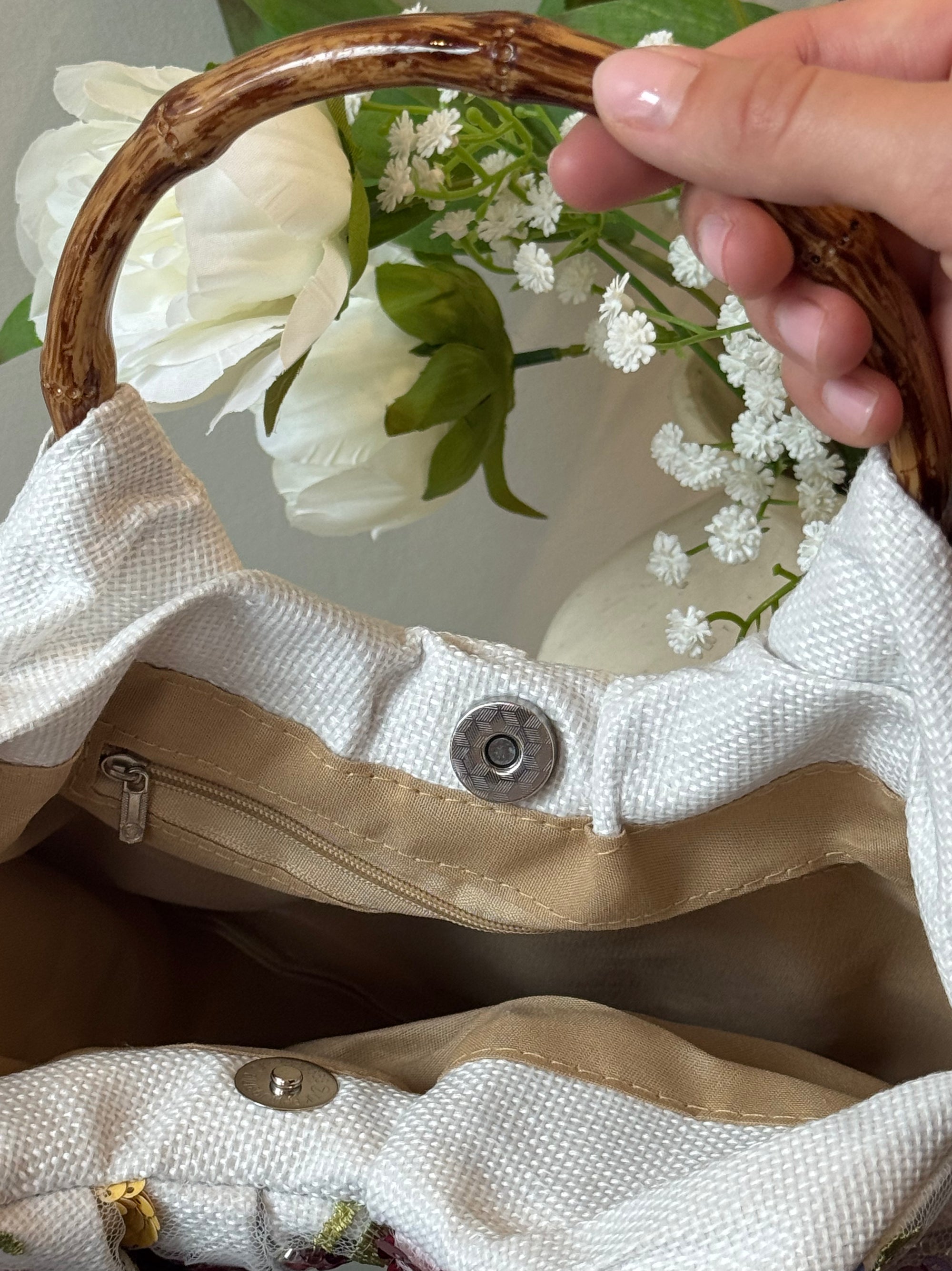 Sequins Flower Bag