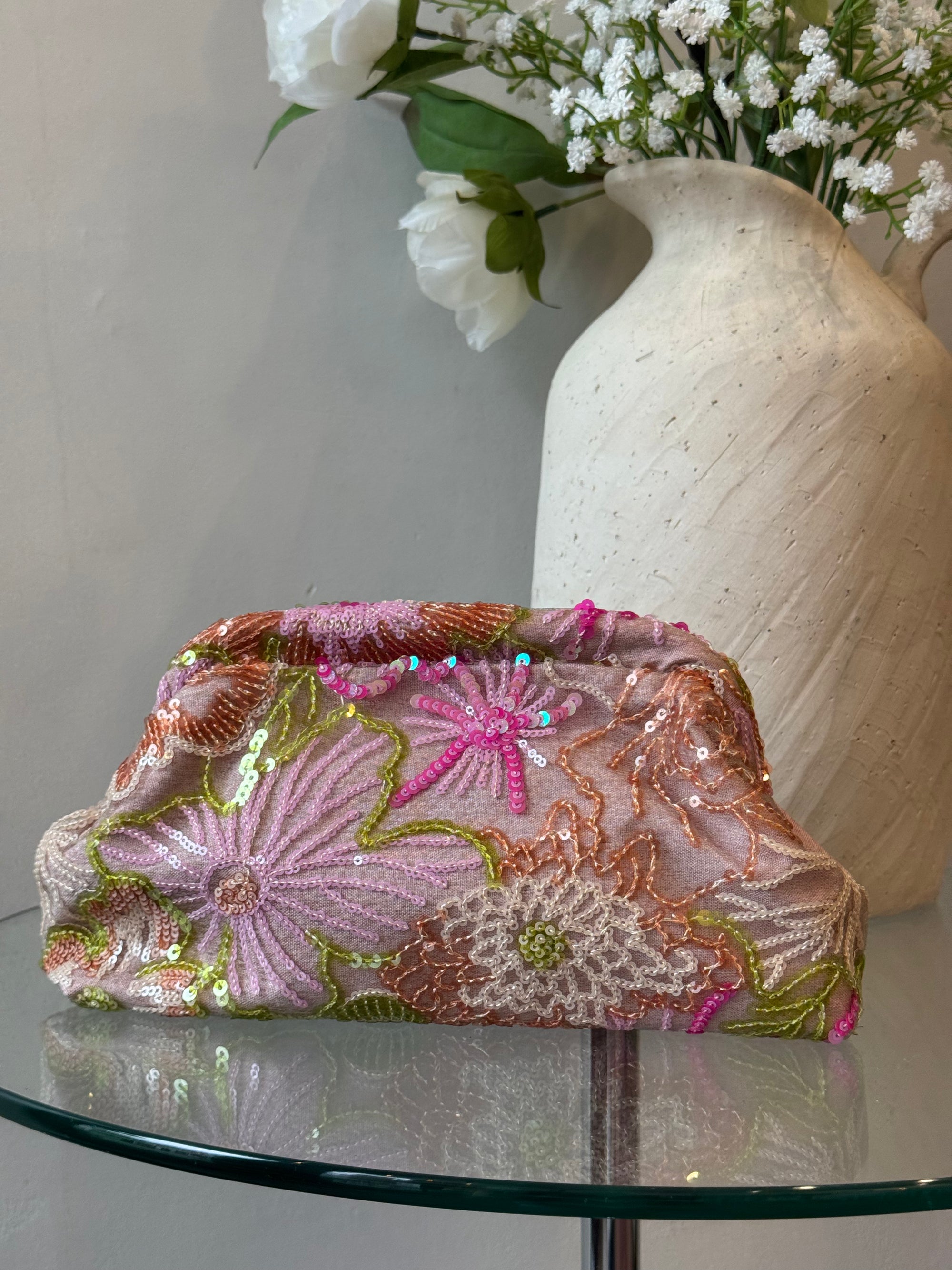 Sequins Flower Bag