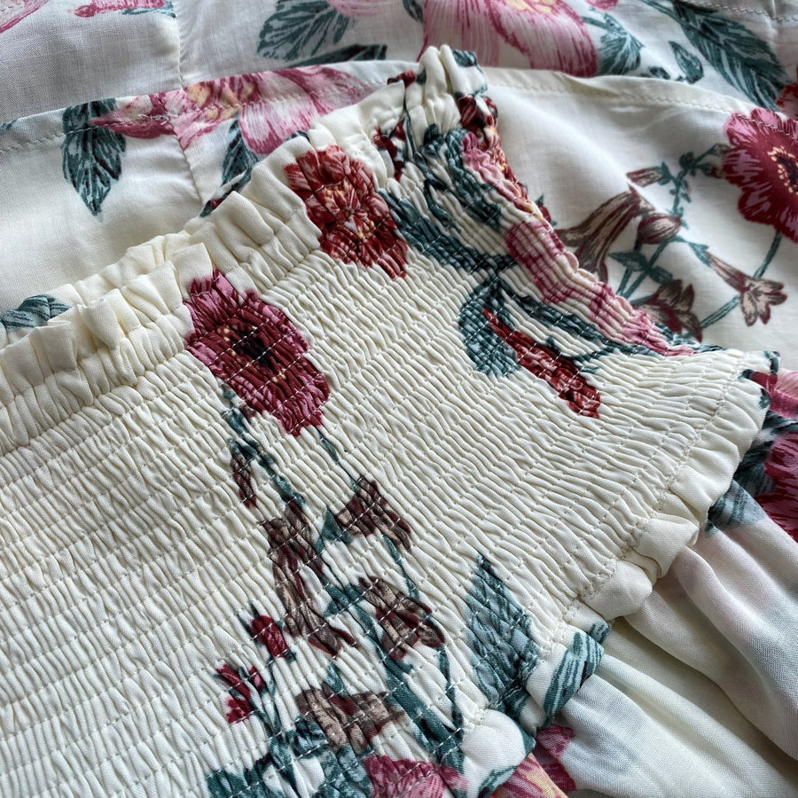 ORETTA Floral Skirt