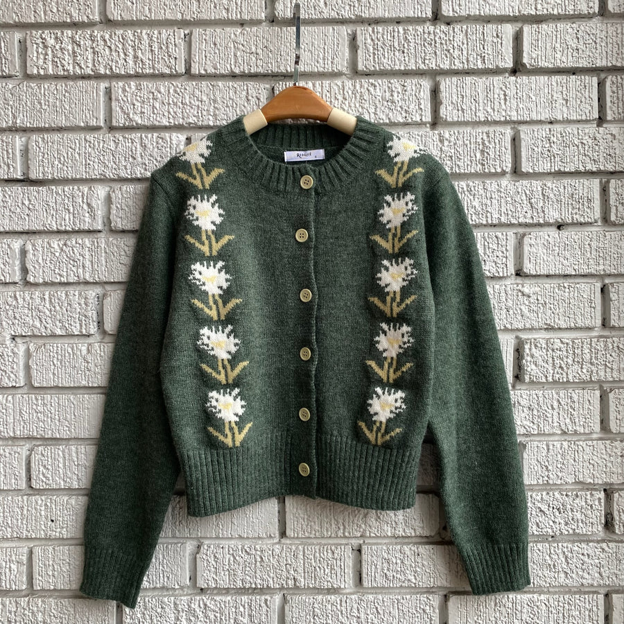 KIND REGARDS Flower Cardigan