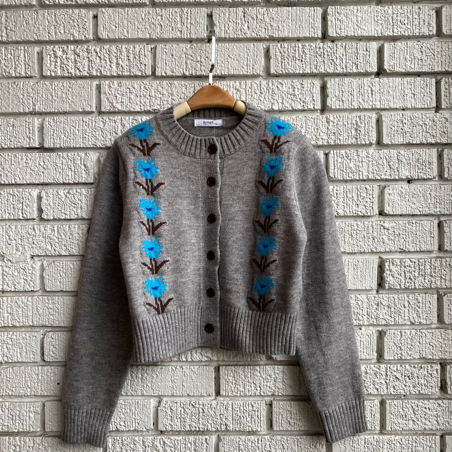 KIND REGARDS Flower Cardigan