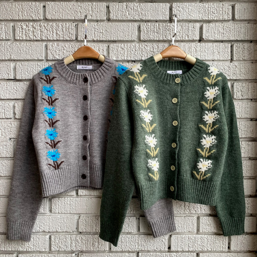 KIND REGARDS Flower Cardigan