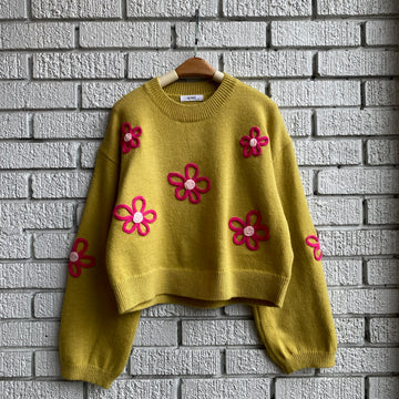 HONEY Flower Sweater