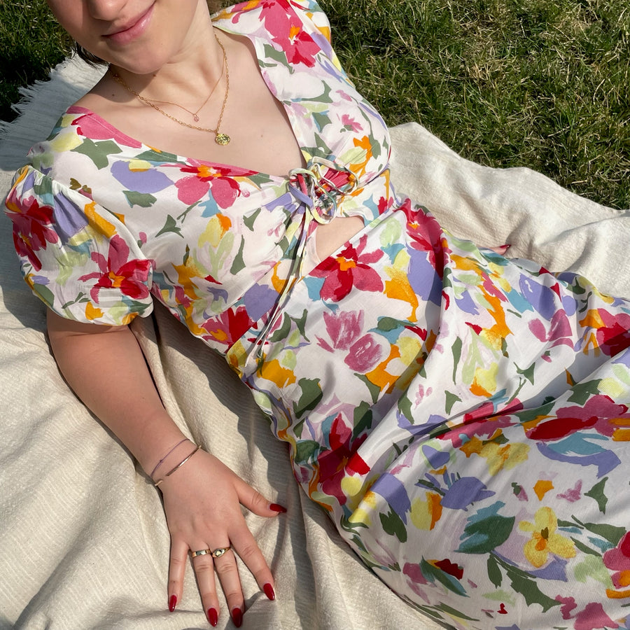 AMLETTA Floral Dress