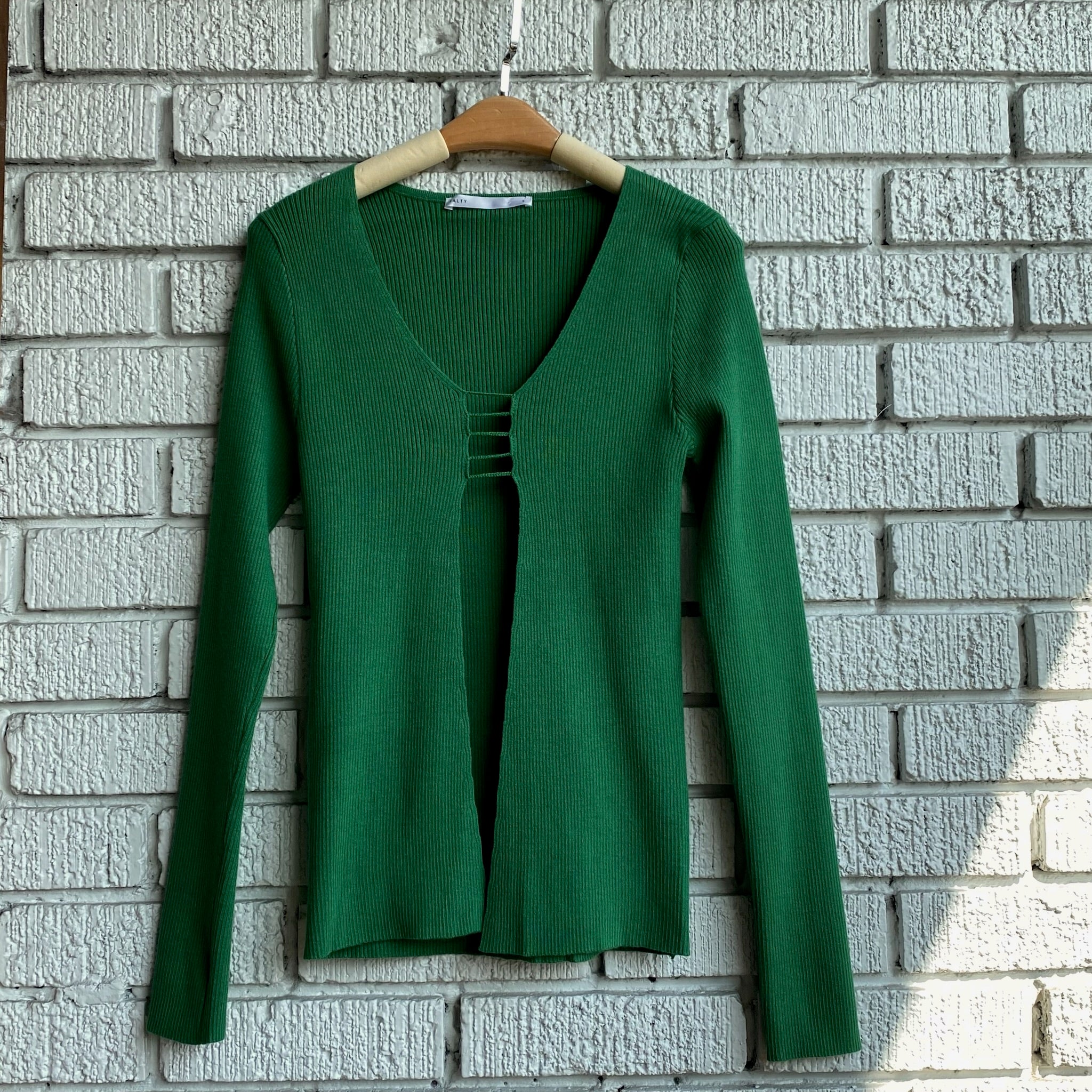 CHIC Open Front Sweater Risque Clothing