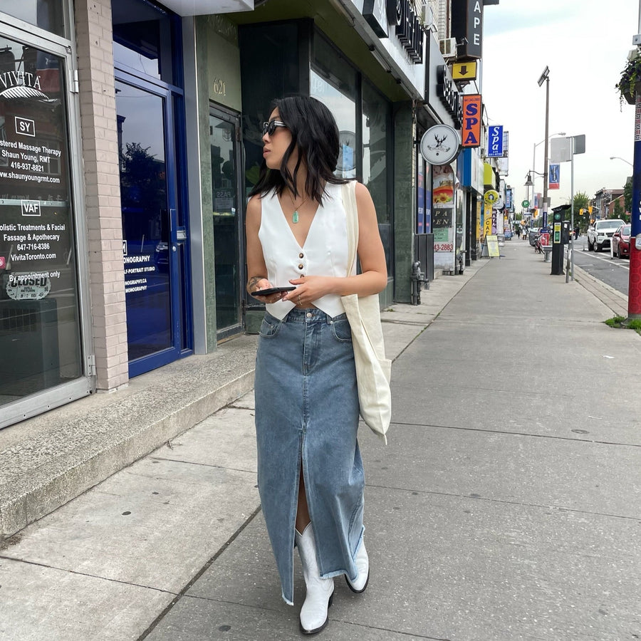 ANTONIA Denim Skirt