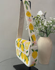 Beaded Lemon Bag
