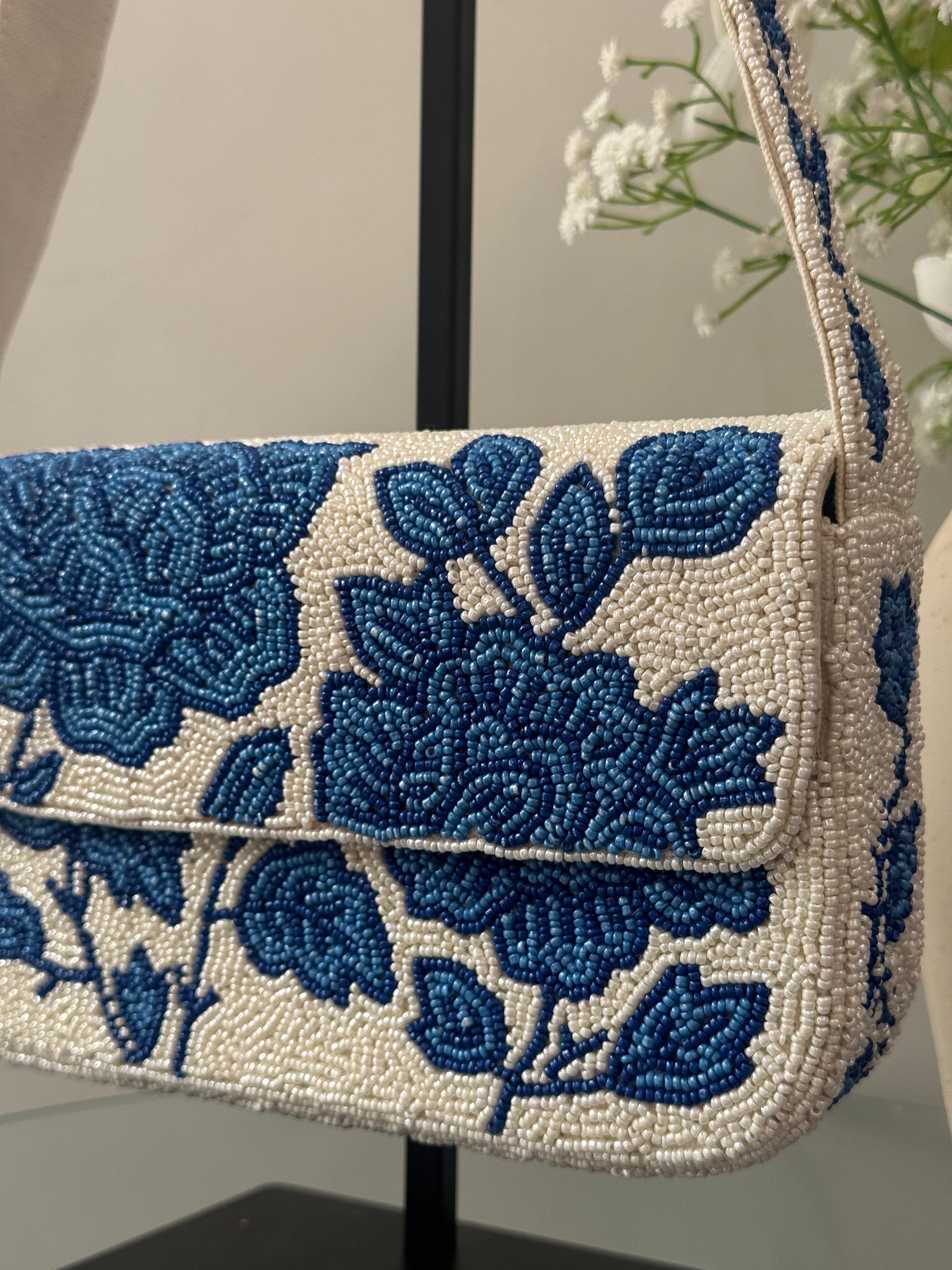 Beaded Flower Bag