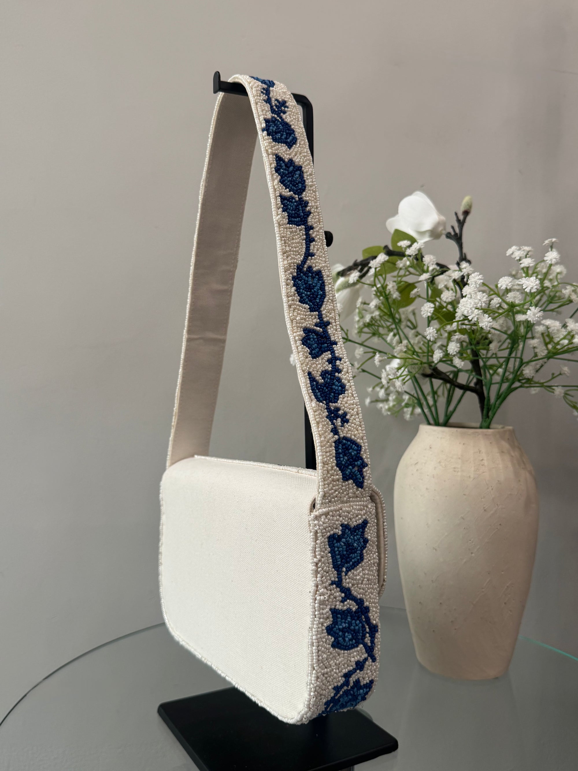 Beaded Flower Bag