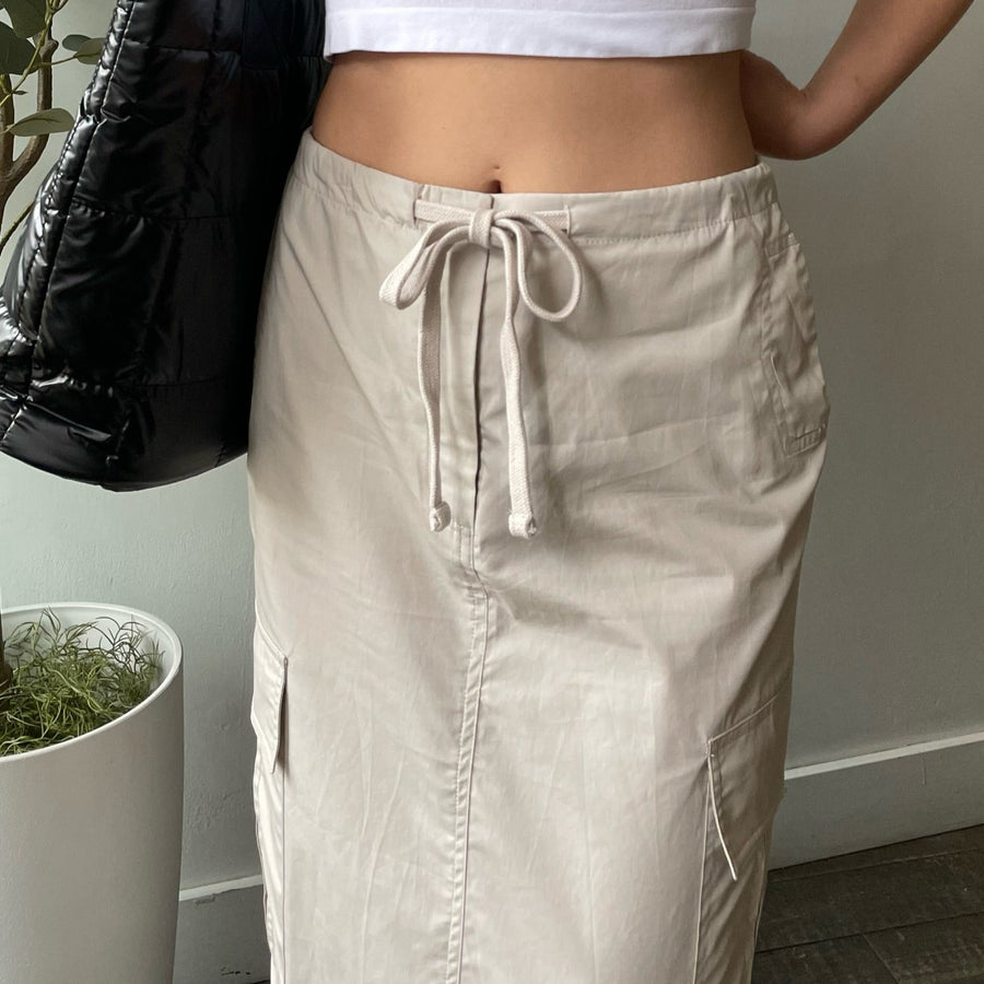 REMMIE Cargo Maxi Skirt