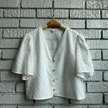 TESS Eyelet Top