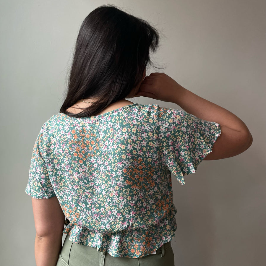 ABRA Print Top