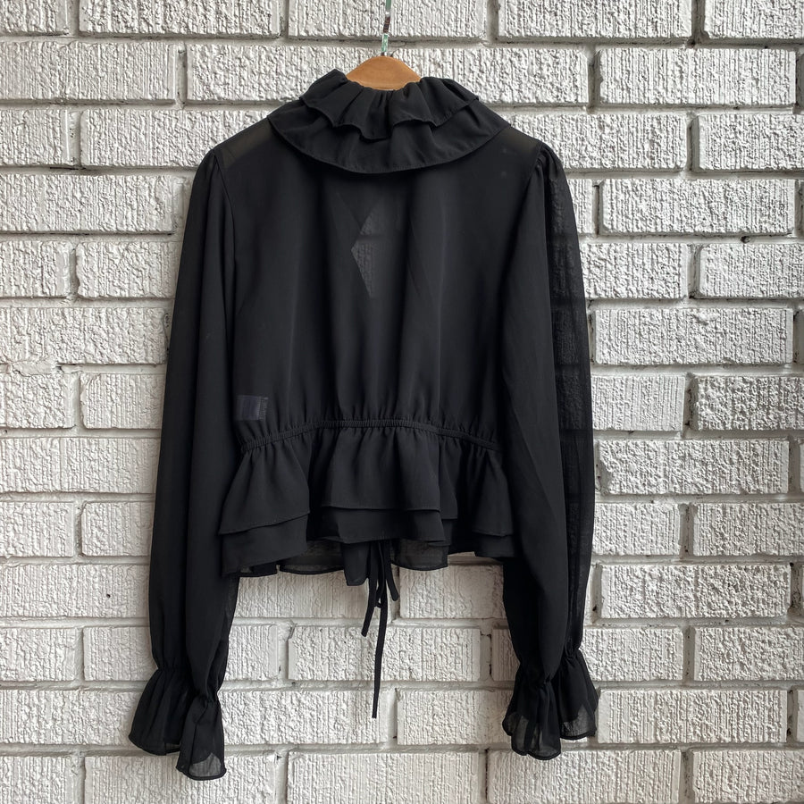 CREW Ruffle Blouse