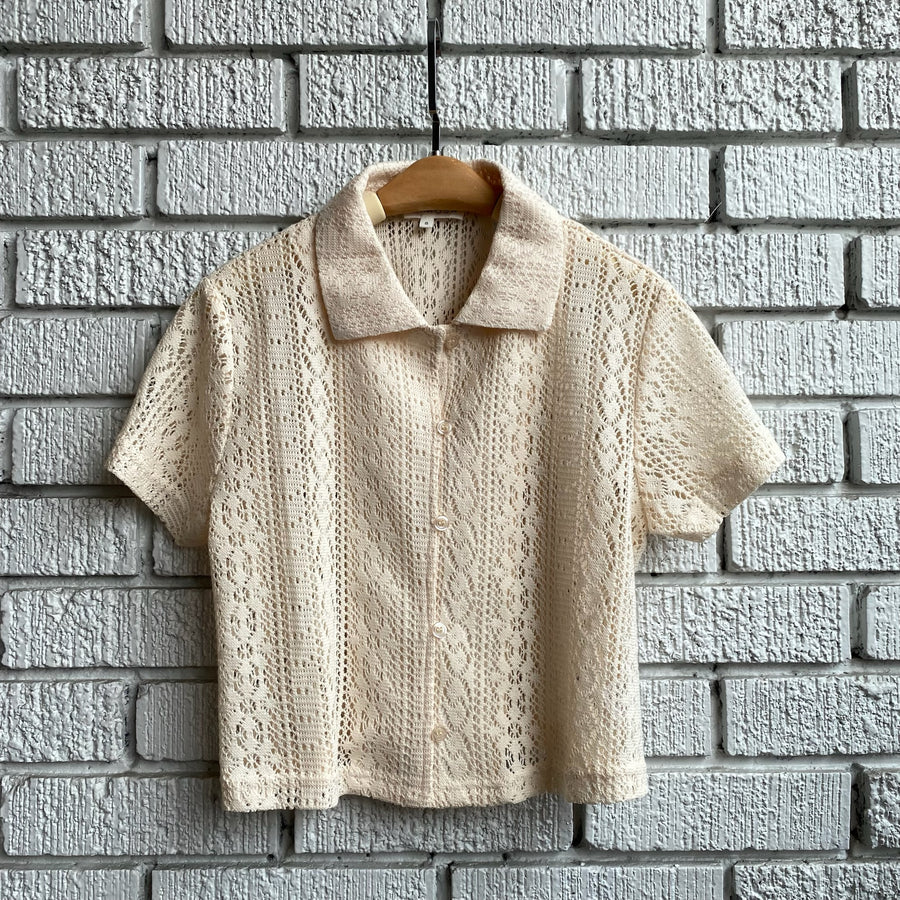LANE Crochet Shirt