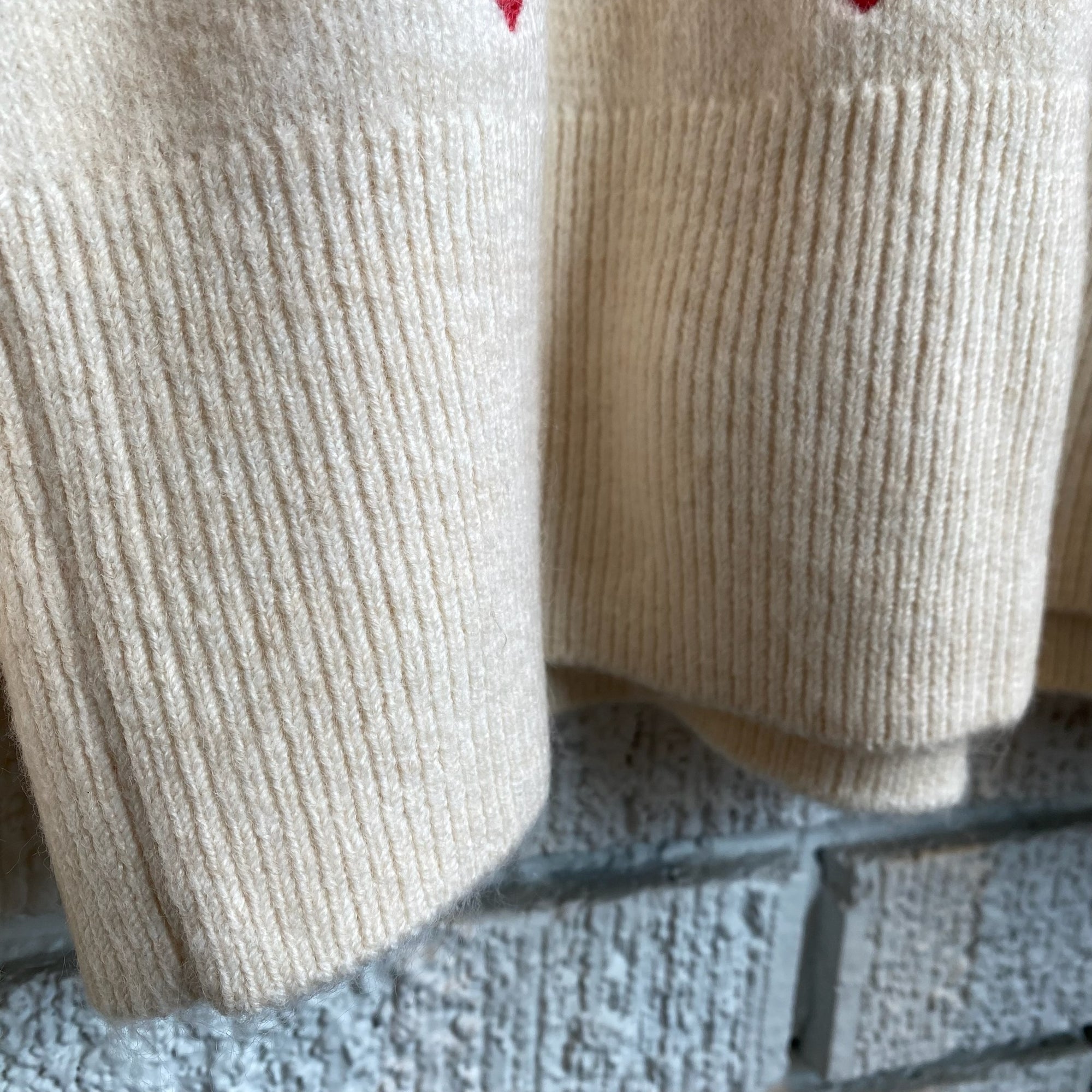 HEART Embroidery Sweater