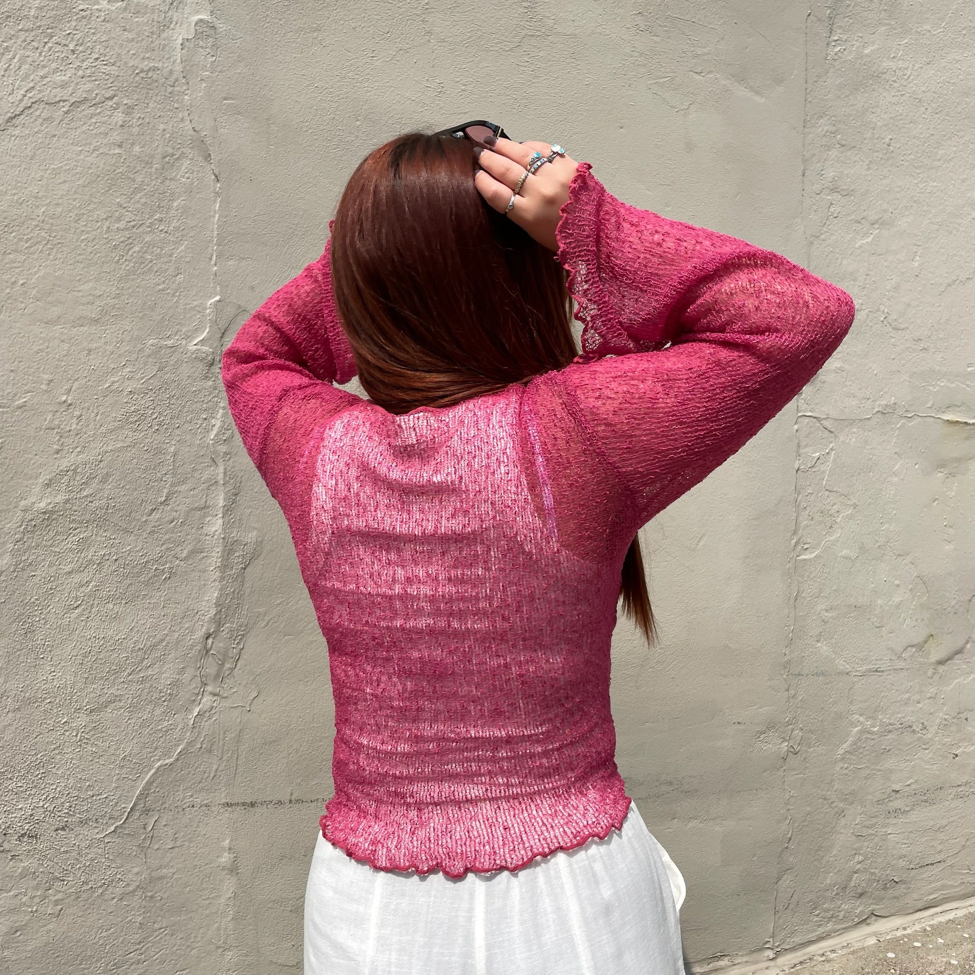 POPPIE Loose Knit Cardigan