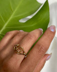 Double Heart Ring
