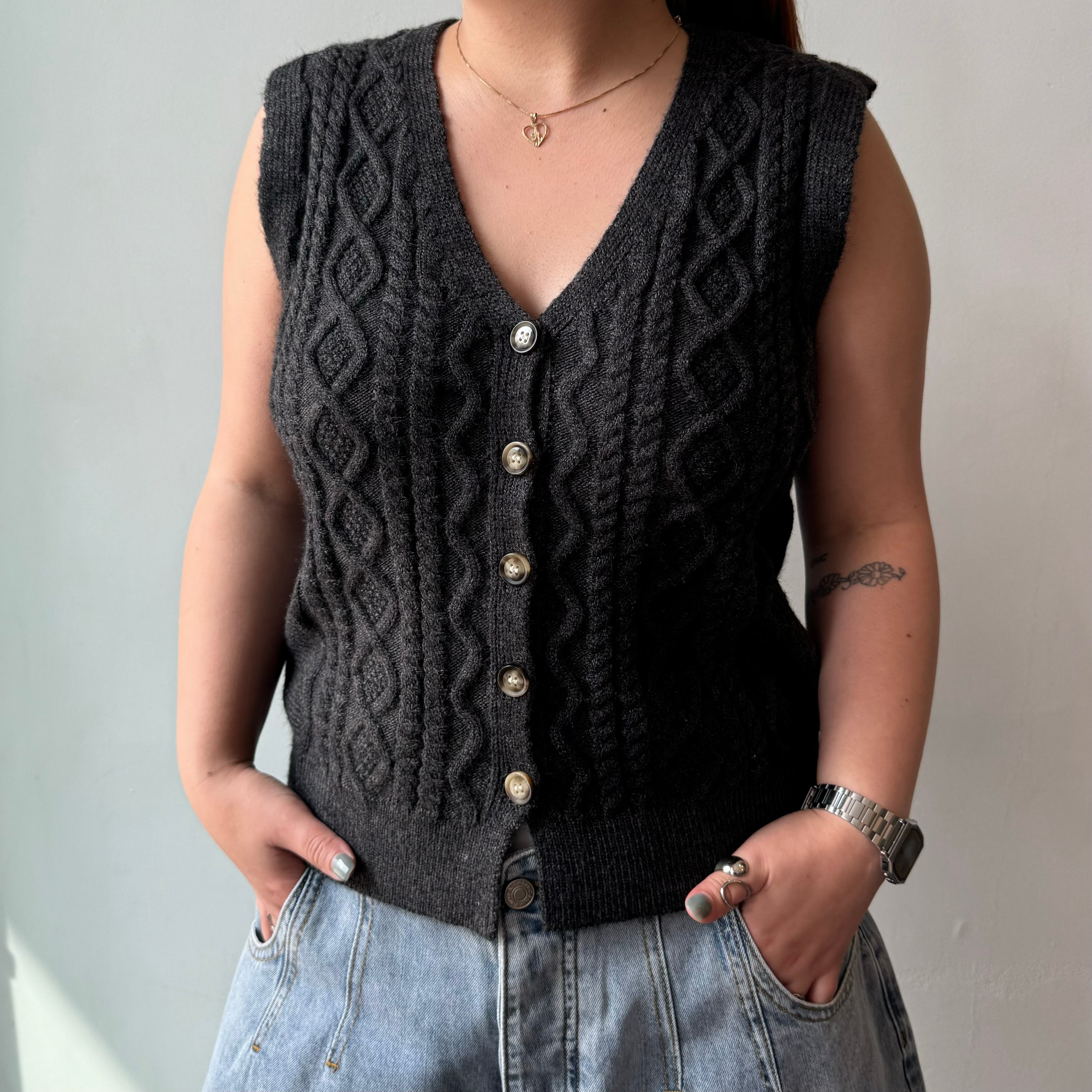 THESE DAYS Knit Vest – Risqué Clothing