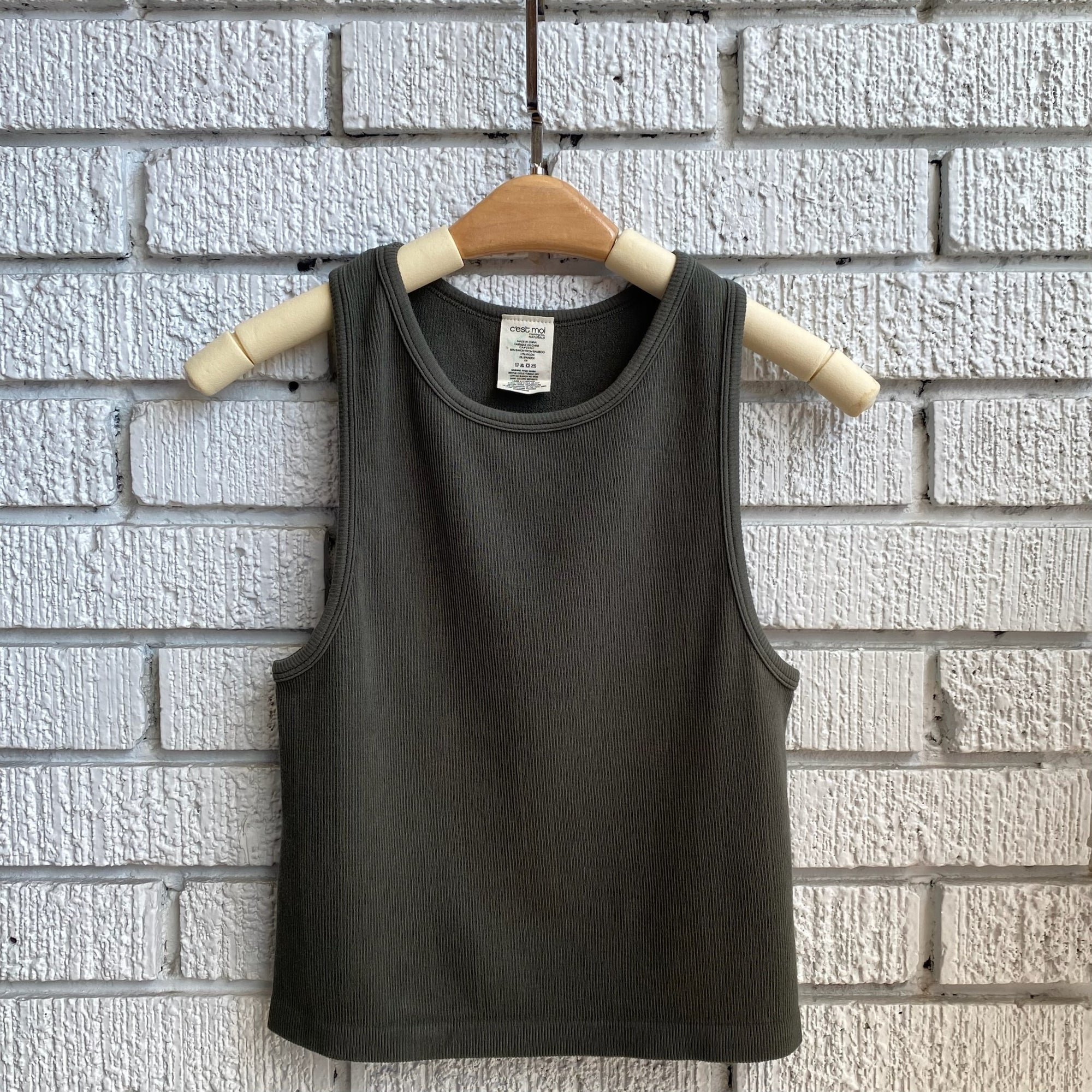 Bamboo Ribbed Tank