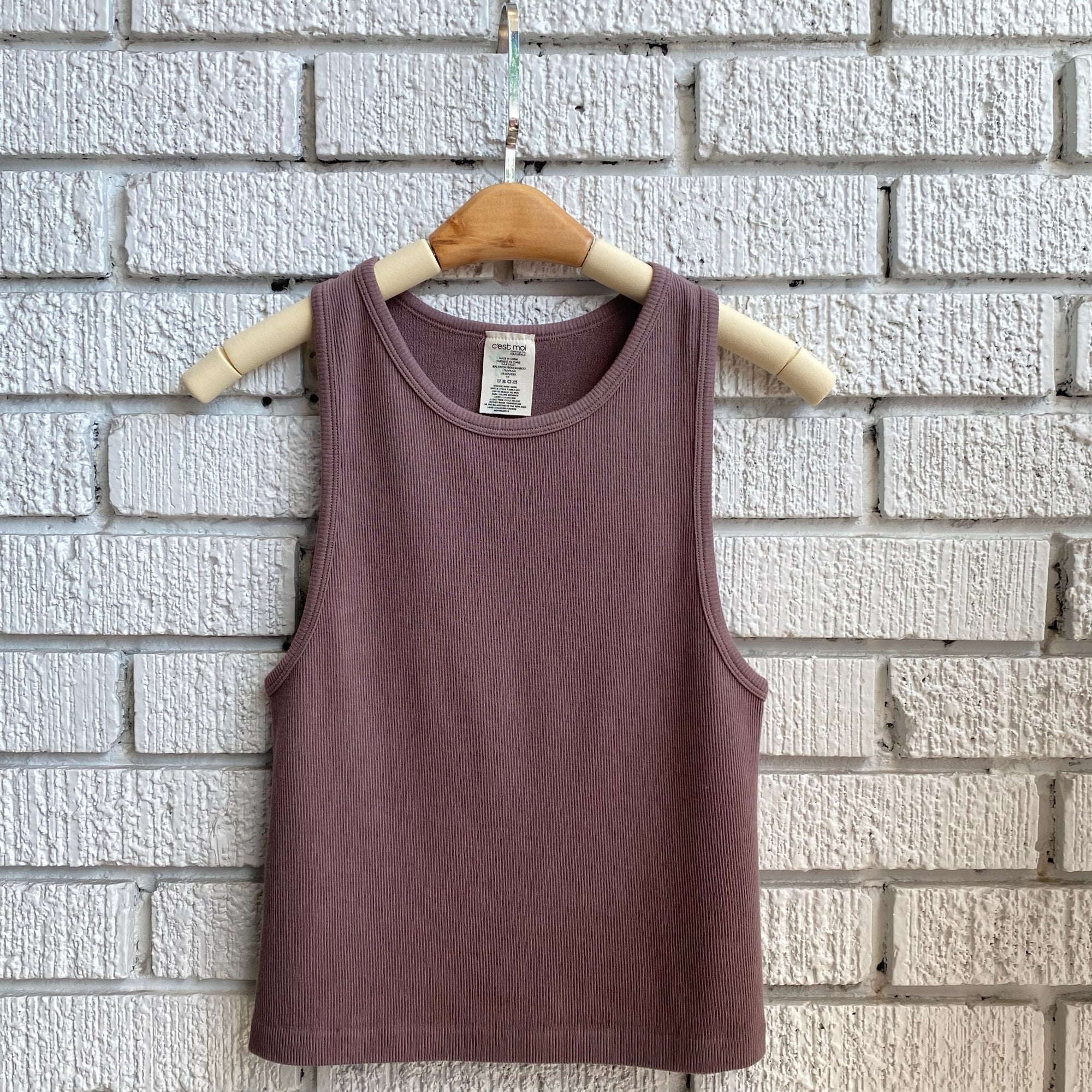 Bamboo Ribbed Tank