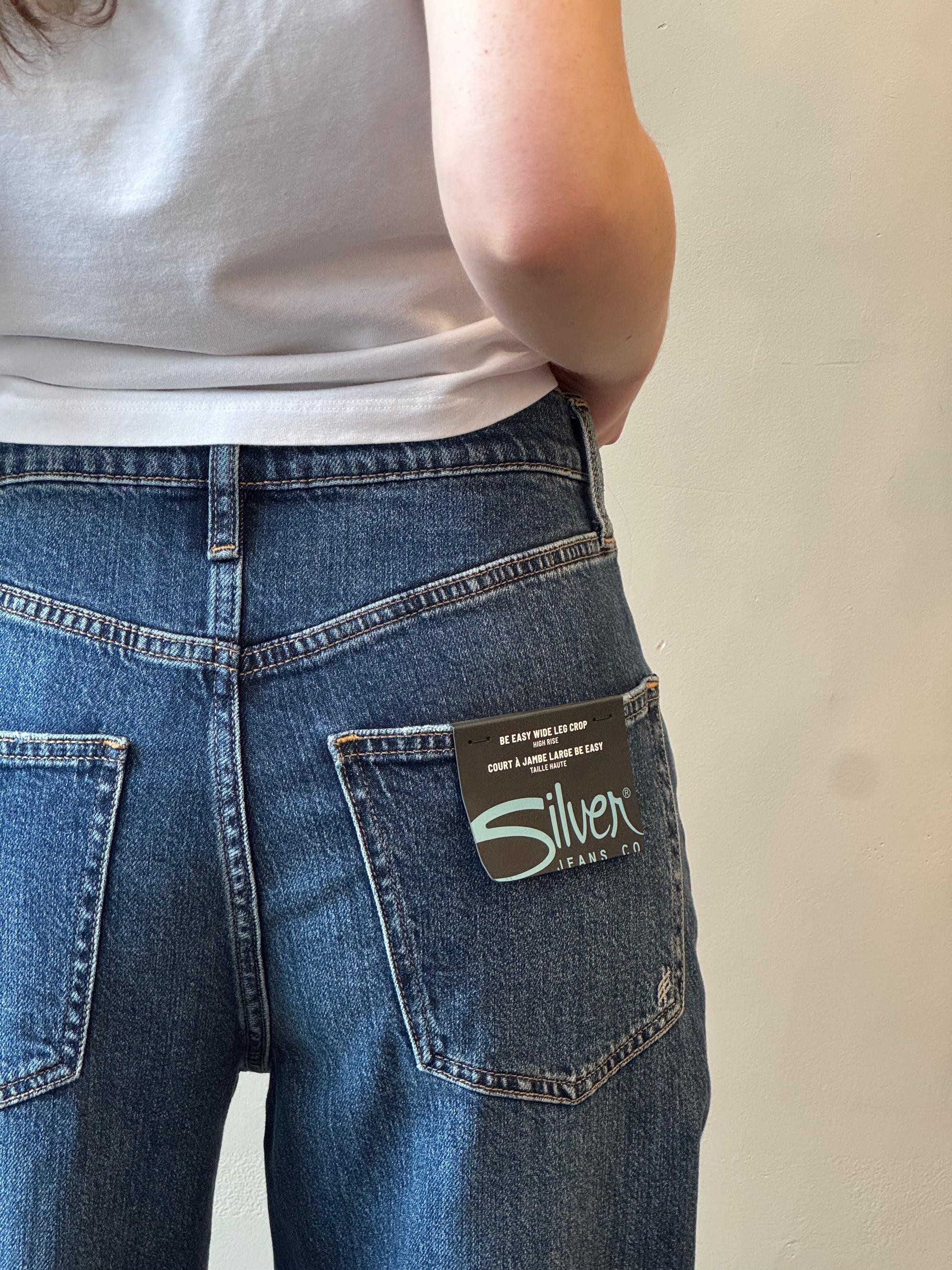 Silver BE EASY Jeans