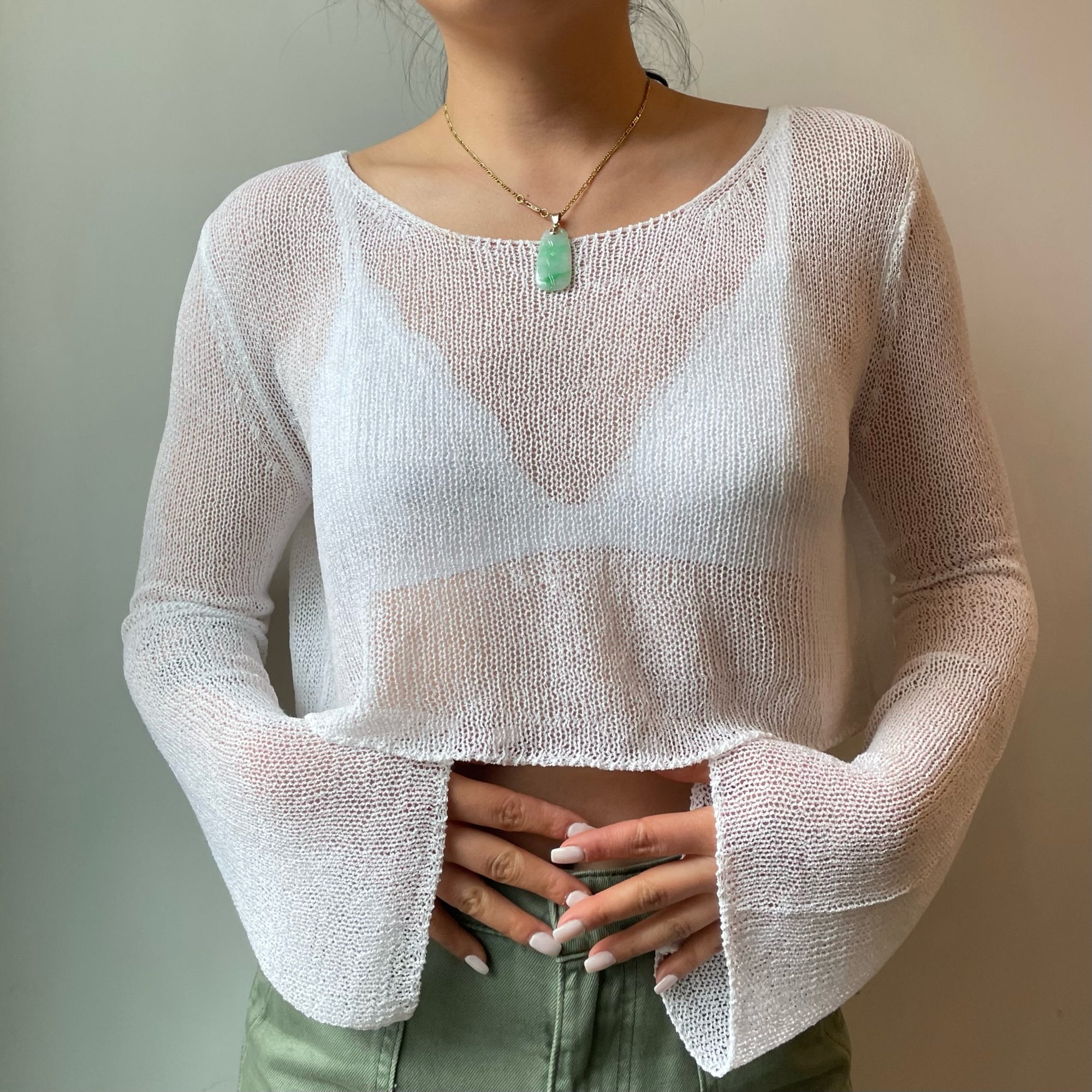 GIGI Cropped Sweater