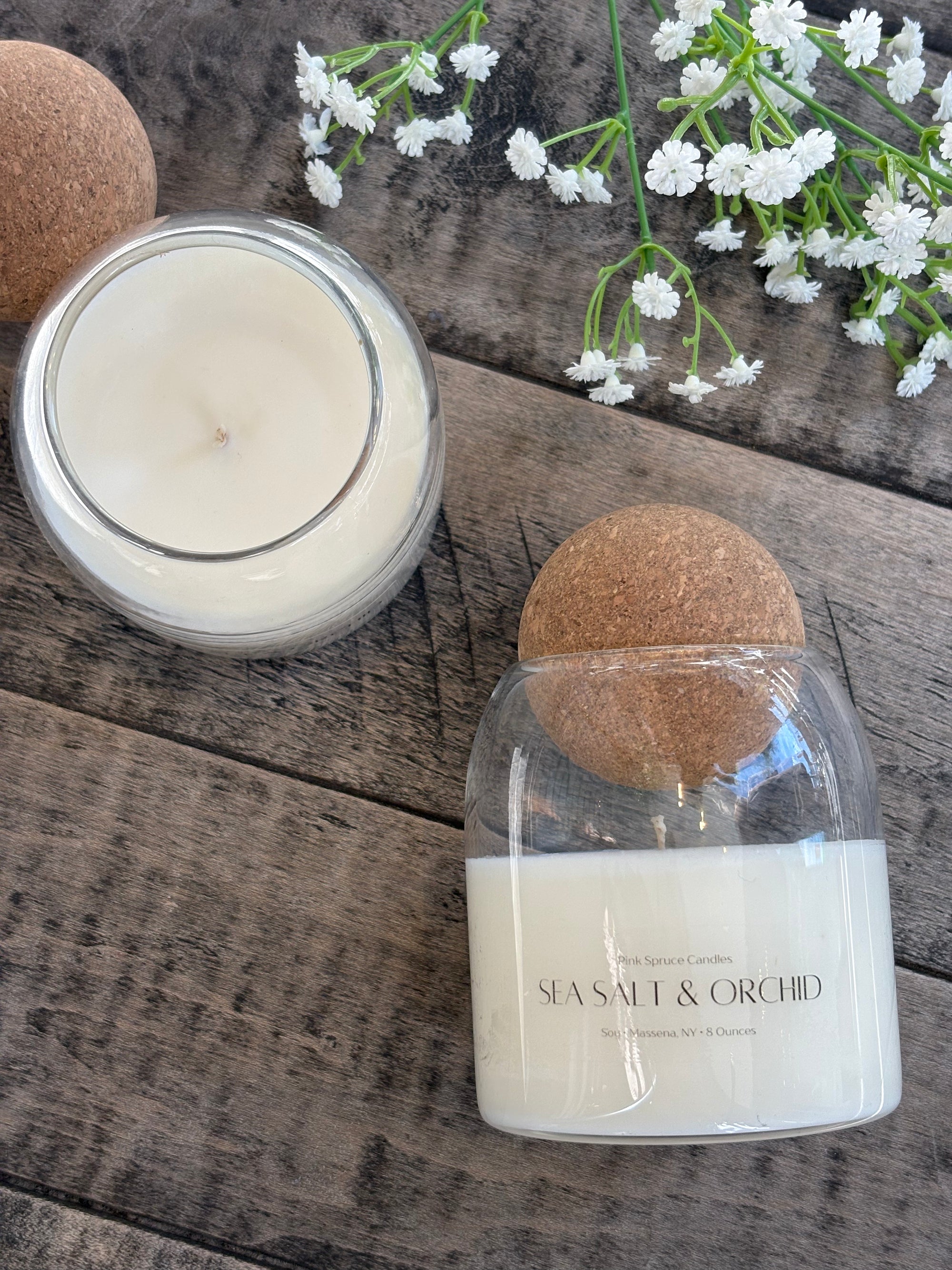 Sea Salt &amp; Orchid Candle