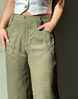THE STAPLE Linen Trouser