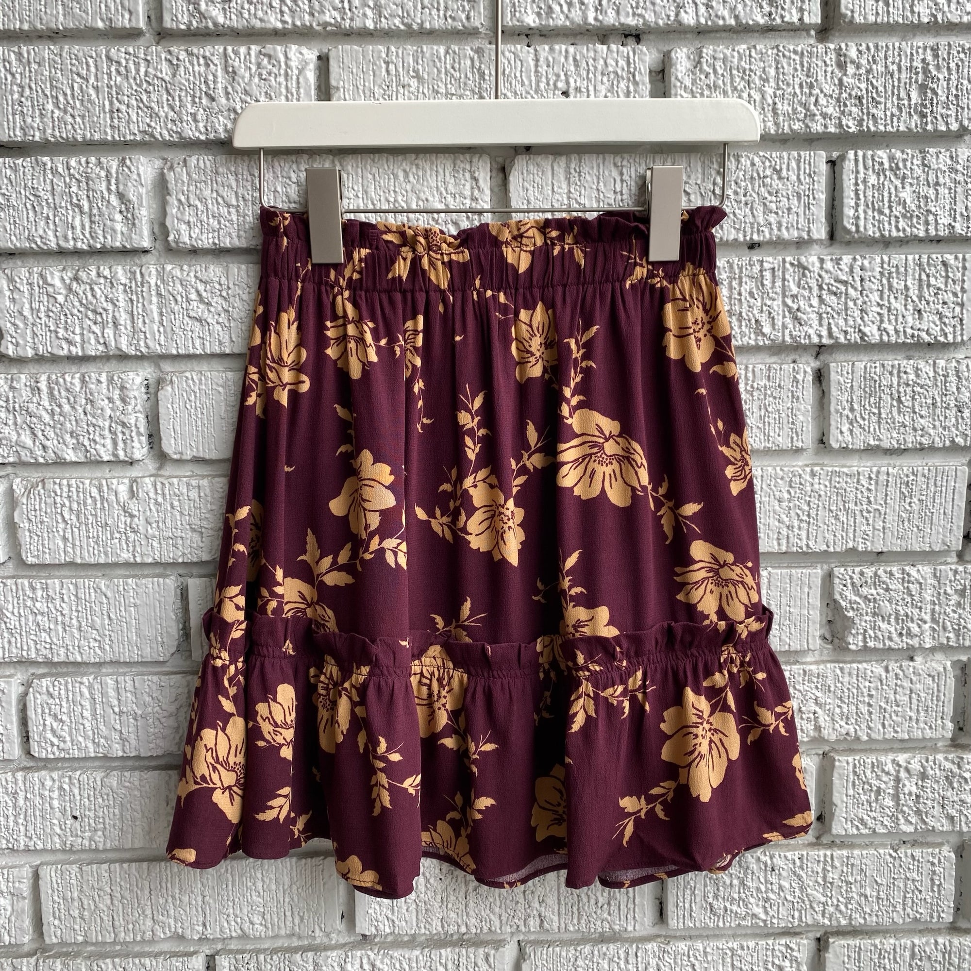 PRIMROSE Ruffle Mini Skirt