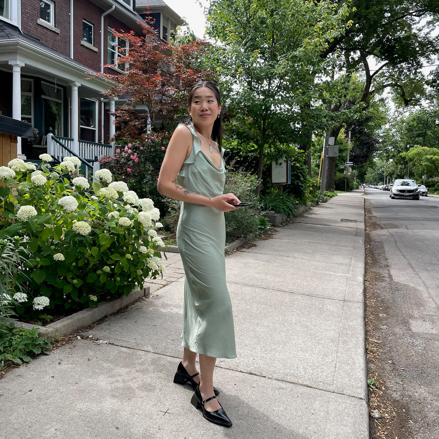 HOSTESS Slip Dress