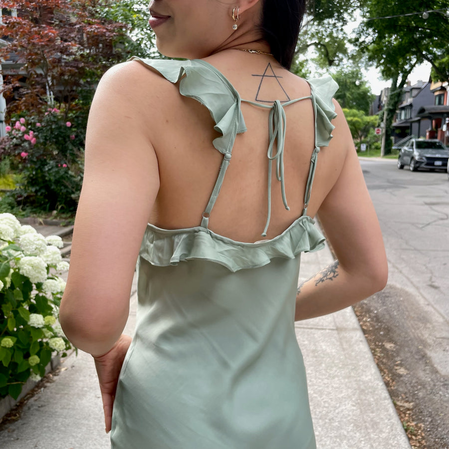HOSTESS Slip Dress
