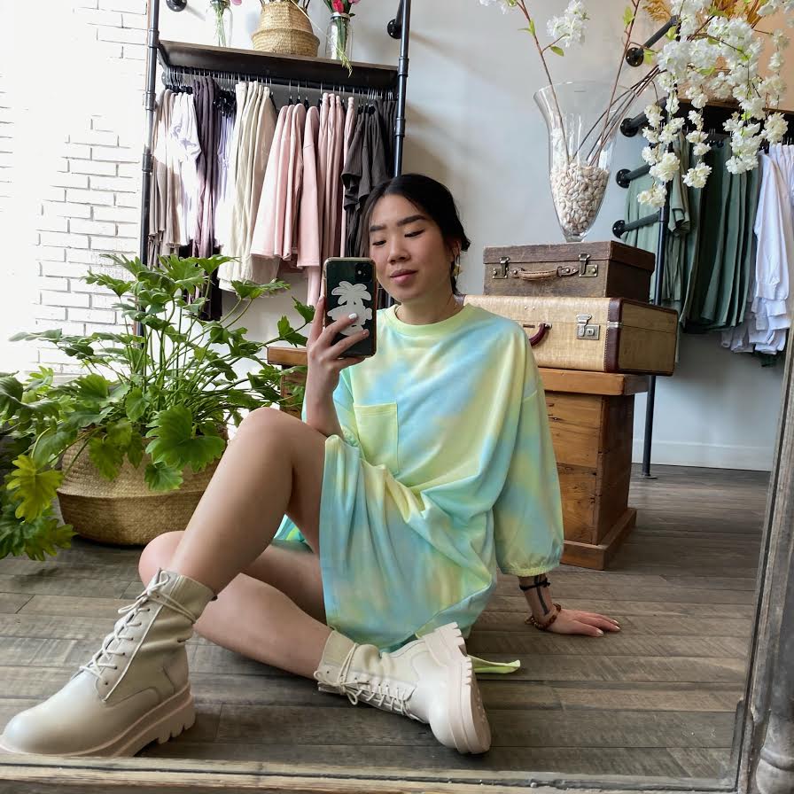 CHANTAL Tie Dye Dress