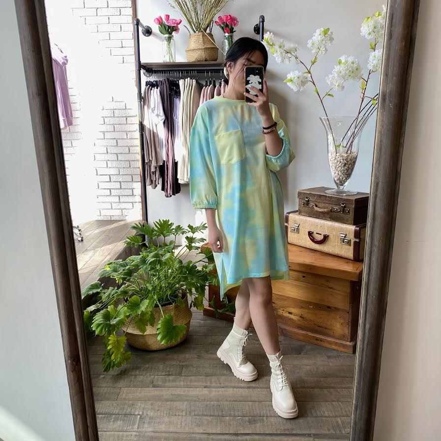CHANTAL Tie Dye Dress