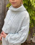 MINDY Crop Knit Sweater