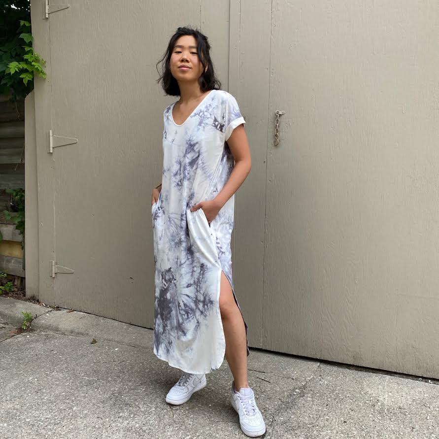 ANGIE Bamboo Maxi Dress